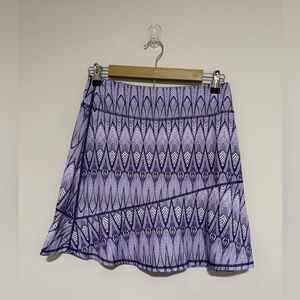 Prana Deedra Purple Skirt Size XS Outdoor Athletic Stretch Hiking Camping